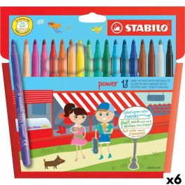 Set de Rotuladores Stabilo POWER Multicolor 18 Piezas (6 Unidades) Precio: 35.50000003. SKU: B1JQ3HP5AX