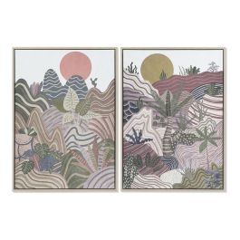 Cuadro Boho DKD Home Decor Multicolor Granate 4.5 x 73 x 53 cm (2 Unidades) Precio: 32.99000023. SKU: S3028196