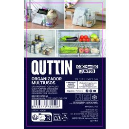Organizador Multi Pet Quttin 19.5 x 13.7 x 8.3 cm - Inde (24 Unidades) Organizador Multi Pet Quttin 19.5 x 13.7 x 8.3 cm - Inde (24 Unidades)
