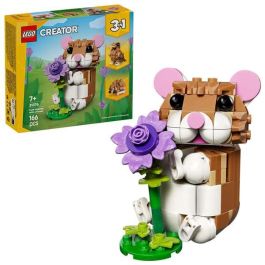 Lego Juego de construcción Lindo Hámster con Flor Lego Creator para 7 años+