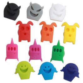 Cook Concept Juego De 12 Marcadores Vaso Silicona Cocktail