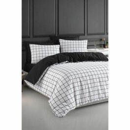 Juego de Cama ASI8684283344598 - Funda Nórdica 220x240 cm + 2 Fundas Almohada 60x60 cm - Algodón/Poliéster Blanco