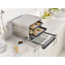 Ninja Horno de Sobremesa Multifunción 10 en 1 con Tecnología True Surround Convection para Cocción Rápida y Uniforme