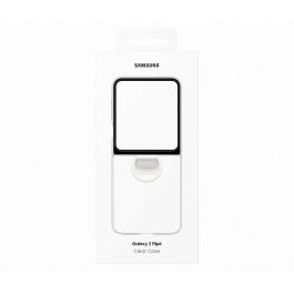 Samsung Funda Transparente con Anillo para Samsung Galaxy Z Flip6