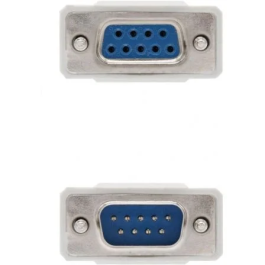 Nano Cable 10.14.0203 Cable Serie RS232 DB9 Macho - DB9 Hembra 3m Beige