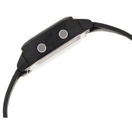 CASIO W800H1AVES Reloj de Hombre Quartz Digital Cronógrafo 10 ATM con Correa de Resina Negra y Esfera Gris