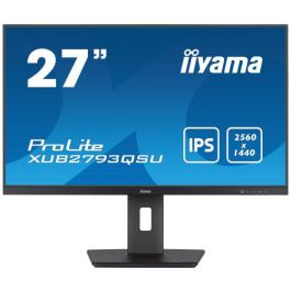 Iiyama Pantalla XUB2793QSU-B7 27" IPS WQHD 100Hz con Soporte Ajustable en Altura