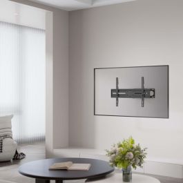 AISENS - SOPORTE ECO GIRATORIO, INCLINABLE Y NIVELABLE PARA MONITOR/TV 40KG DE 37-80, NEGRO