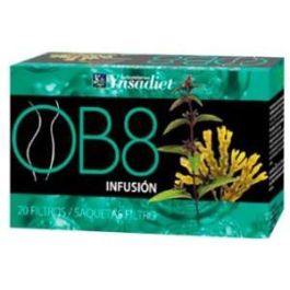 YNSADIET Ob8 20 Filtros de Infusión con Sen, Menta, Mate y Fucus para Regularidad Intestinal - Apto Veganos Precio: 3.4999998. SKU: B1F962YD8H