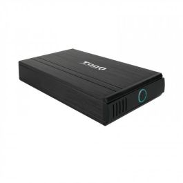 TOOQ TQE-3520B Caja Externa HDD 3.5'' IDE/SATA USB2.0 Negro Aluminio 3TB