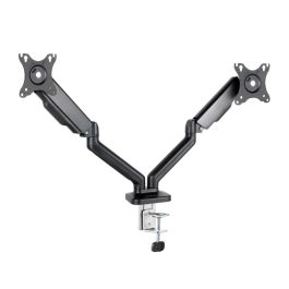 TooQ DB5132TNR-B Soporte de Mesa para 2 Monitores 17-32" hasta 9kg, Giratorio, Inclinable, VESA 75x75 100x100, Negro Precio: 50.88999971. SKU: B1HHW85ZZL