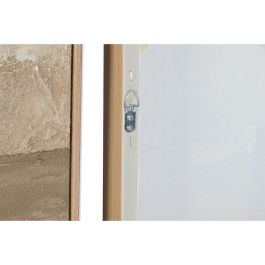 Cuadro Home ESPRIT Blanco Beige Abstracto Urbano 92 x 4,5 x 121,5 cm (2 Unidades)