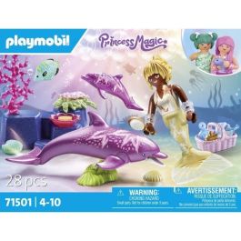 PLAYMOBIL 71501 Sirena con Delfines