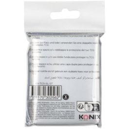 Konix AAAPQ89576 Fundas Perfect Sleeves para cartas, 100 bolsillos transparentes, compatible con Magic The Gathering, Pokémon