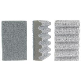 Je cherche une Idee Estropajo Especial Parrilla con Forma de Olas para Limpieza Fácil y Profunda, Colores Surtidos, 14x8,7 cm