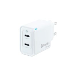 COOLBOX CARGADOR GAN 35W USB-C/USB-C PARED COOLBOX CARGADOR GAN 35W USB-C/USB-C PARED