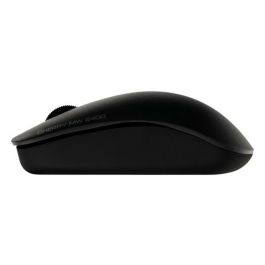 Cherry MW 2400 Ratón Inalámbrico Óptico 1200 DPI, 3 Botones, Nano Receptor USB, Negro