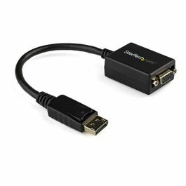 Adaptador DisplayPort a VGA Startech DP2VGA2 Negro Adaptador DisplayPort a VGA Startech DP2VGA2 Negro