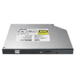 Asus SDRW-08U1MT Grabadora DVD Interna Slim 9.5mm SATA 8X Negra con Soporte M-DISC para Almacenamiento 1000 Años y Ahorro Energía E-Green