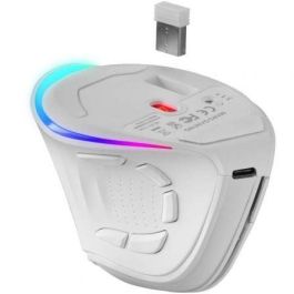 Ratón Gaming Ergonómico Inalámbrico Mars Gaming MM-SK/ Hasta 8400 DPI/ Blanco Ratón Gaming Ergonómico Inalámbrico Mars Gaming MM-SK/ Hasta 8400 DPI/ Blanco