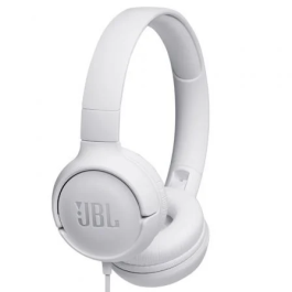 JBL Auriculares Tune 500 con Micrófono Jack 3.5 Blancos JBLT500WHT Precio: 29.49999965. SKU: B1FQML2HYM
