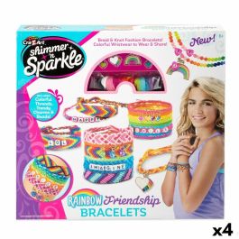 Kit Creación de Pulseras Cra-Z-Art Friendship Plástico 15 x 23 x 0,1 cm (4 Unidades) Precio: 12.68999963. SKU: B1KFHWQNEH