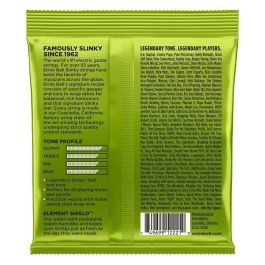 Ernie Ball Juego de Cuerdas Eléctrica Slinky Regular 10-46