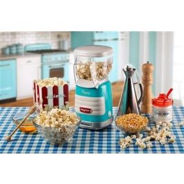 Ariete 2956/01 Máquina de Palomitas Party Time Popper Azul Retro Años 50 Libre Grasas