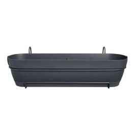 Balcón rectangular ELHO Vibia Campana Allin1 - Ø 70 - Plástico - 11 l - Antracita Balcón rectangular ELHO Vibia Campana Allin1 - Ø 70 - Plástico - 11 l - Antracita