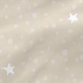 Saco Nórdico con Relleno HappyFriday Basic Little Star Beige 105 x 200 cm