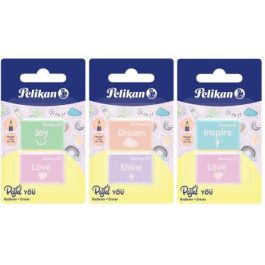 Pelikan RPA/2/B Borrador Pastell You, Goma de Borrar de Plástico, Colores Surtidos, Blíster de 2 Unidades Precio: 14.49999991. SKU: B1CS96ZTGC