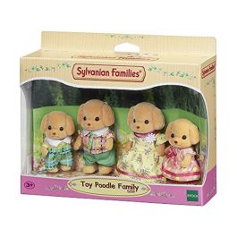 Sylvanian Families 5259 Familia Caniche, Set de 4 Figuras Coleccionables de Animales Muñeco, Juguete Infantil para Niños +3 Años Precio: 39.49999988. SKU: B14X2X3HQA