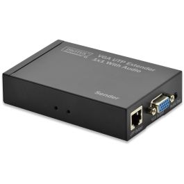 DIGITUS Extensor VGA UTP Set para Transmisor y Receptor AV, hasta 300m y 1920x1200 píxeles de resolución