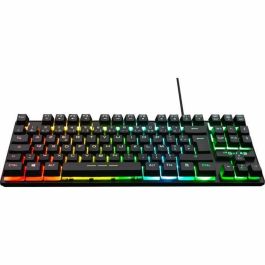 The G-Lab Keyz CAESIUM-TKL Teclado Gaming AZERTY TKL Membrana Retroiluminado RGB Negro, Anti-Ghosting, Macros, Multiplataforma The G-Lab Keyz CAESIUM-TKL Teclado Gaming AZERTY TKL Membrana Retroiluminado RGB Negro, Anti-Ghosting, Macros, Multiplataforma