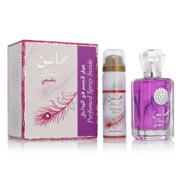 Lattafa Mahasin crystal violette eau de parfum 100 ml + desodorante spray 50 ml vaporizador Precio: 15.49999957. SKU: B13VT8HXA6