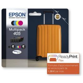 Epson Tinta Bk -C - M -Y Multipack Workforce Pro Wf-3820Dwf, Wf-3825Dwf, Wf-4820Dwf, Wf-4825Dwf, Wf-4830Dwf, Wf-7830Dtwf, Wf-7835Dtwf, Wf-7840Dtwf - Nº 405