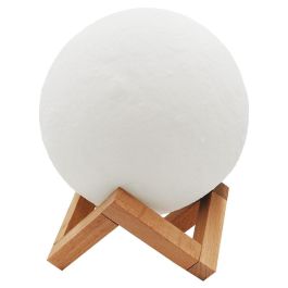 Thulos Lámpara Luna TH-MN1, Control Táctil, 5 Colores, 15 cm