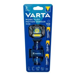 Varta Work Flex Motion Sensor H20 Linterna con Sensor de Movimiento, Tecnología LED, IP54, 150 Lúmenes Precio: 19.49999942. SKU: S7908978