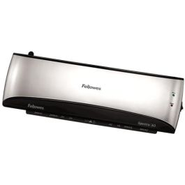 Fellowes 5738301 Plastificadora Spectra A3, 125 micras, Gris y Negra, calentamiento 4 min, anti-atascos, apagado auto