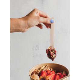 Inde Set 12 Cuchara Madera 16 cm (24 Unidades)