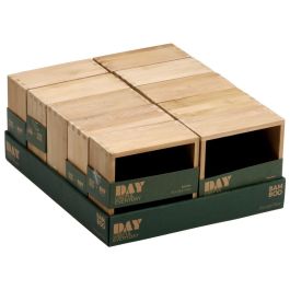 Day Caja Almacenar Bambú 15x15x7 cm Sin Tapa