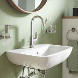 Mezclador monomando de lavabo - GROHE Swift - 24330001 - Cromo - Talla L - Caño alto - Ahorro de agua Mezclador monomando de lavabo - GROHE Swift - 24330001 - Cromo - Talla L - Caño alto - Ahorro de agua