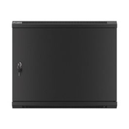 Lanberg WF01-6409-00B Armario Rack de Pared 9U Negro con Capacidad de Carga de 60 kg
