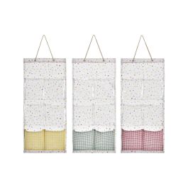 DKD Home Decor Organizador de Almacenamiento Shabby Vichy Algodón Poliéster PVC 69x26x3cm Pack 12 Unidades Colores Surtidos Precio: 26.07066. SKU: B19SALFZ4F