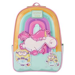 Loungefly Mochila Fluffy Unicorn Minions 30cm