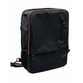 Mochila expandible business con compartimento principal expandible, aumentando la capacidad de 6 a 14 litros. compartimento acolchado e independiente para portatil de 16".41 x 30 x 4-10 cm.