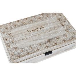 DKD Home Decor Caja Boho de MDF Natural 18 x 6.5 x 28 cm (Pack de 2 Unidades) DKD Home Decor Caja Boho de MDF Natural 18 x 6.5 x 28 cm (Pack de 2 Unidades)