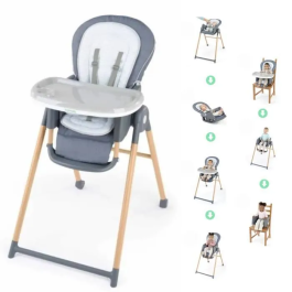 Ingenuity Trona 7 en 1 ING0074451168695 desde el nacimiento hasta los 5 años, Hamaca, Asiento Elevador, Asiento - Chambray Precio: 144.78999997. SKU: B1CV6HTZAW