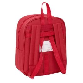Safta Mochila Guardería Adapt. Carro Resistente Agua Sevilla FC 22x27x10 cm