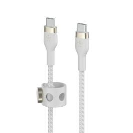 Cable USB-C Belkin CAB011BT1MWH 1 m Blanco